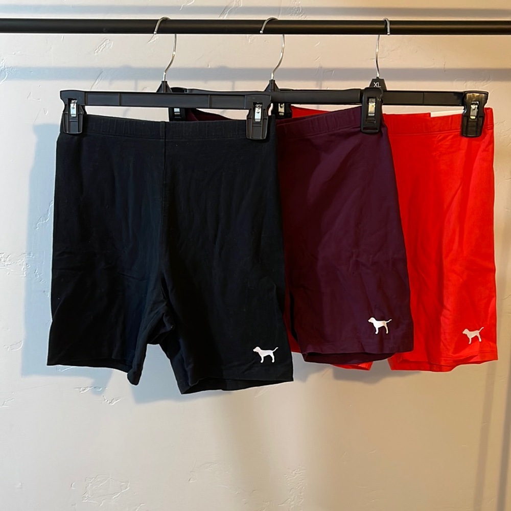 3 PINK Biker Shorts (ALL 3 SOLD)